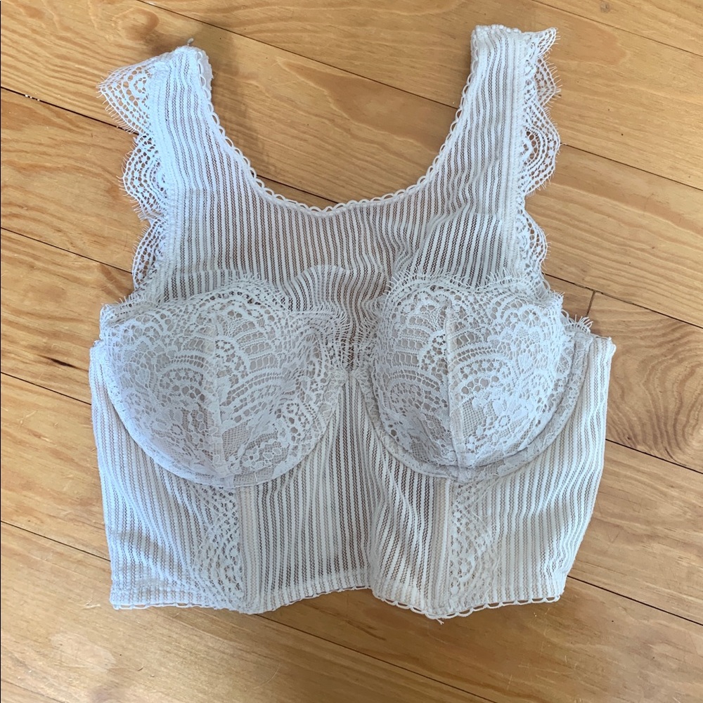 Victoria’s Secret padded lace bralette